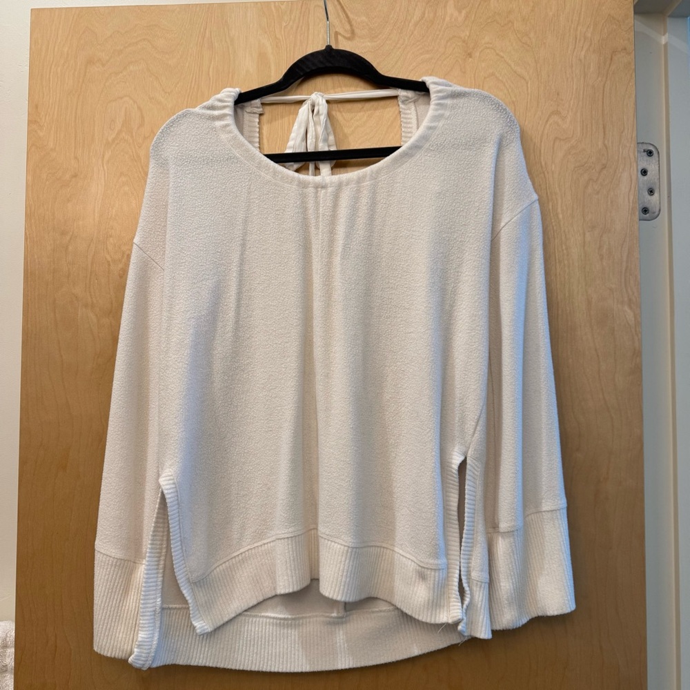 Anthropologie Tie Back Sweater